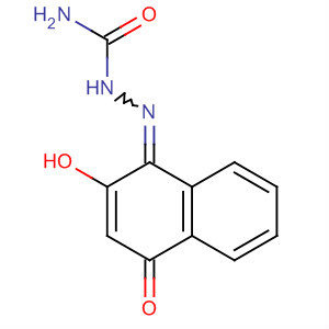 Hydrazinecarboxamide, 2-(2-hydroxy-4-oxo-1(4H)-naphthalenylidene)-