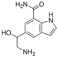 5-(1-hydroxy-2-aminoethyl)-1H-indole-7-carboxamide
