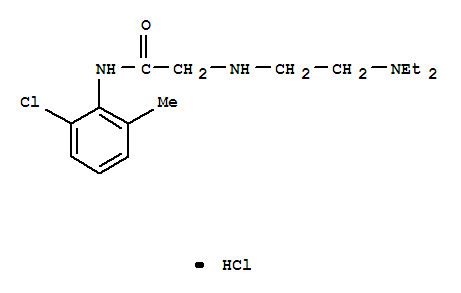 2-({2-[(2-chloro-6-methylphenyl)amino]-2-oxoethyl}amino)-N,N-diethylethanaminium chloride