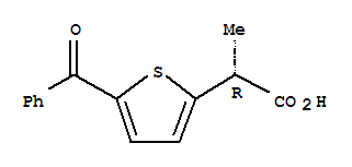 (2R)-2-(5-benzoylthiophen-2-yl)propanoic acid