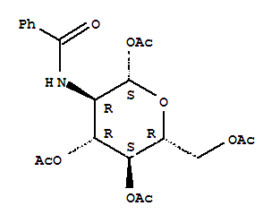 b-D-Glucopyranose,2-(benzoylamino)-2-deoxy-, 1,3,4,6-tetraacetate