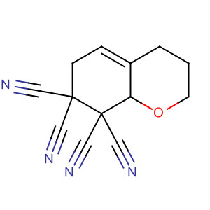 2H-1-Benzopyran-7,7,8,8-tetracarbonitrile, 3,4,6,8a-tetrahydro-