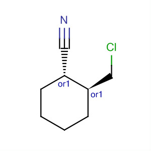 Cyclohexanecarbonitrile, 2-(chloromethyl)-, trans-