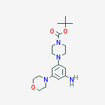 tert-butyl 4-(3-amino-5-morpholin-4-ylphenyl)piperazine-1-carboxylate