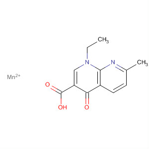 1,8-Naphthyridine-3-carboxylic acid,1-ethyl-1,4-dihydro-7-methyl-4-oxo-, manganese(2+) salt