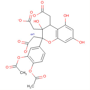 2H-1-Benzopyran-3,5,7-triol, 2-[3,4-bis(acetyloxy)phenyl]-3,4-dihydro-,triacetate, (2R,3S)-rel-