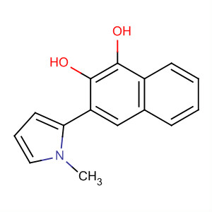 1,2-Naphthalenediol, 3-(1-methyl-1H-pyrrol-2-yl)-