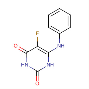 2,4(1H,3H)-Pyrimidinedione, 5-fluoro-6-(phenylamino)-
