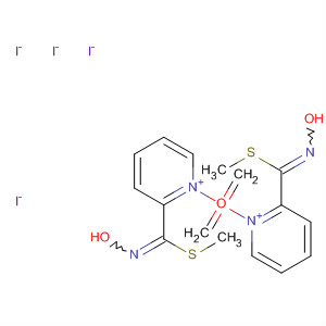 Pyridinium,1,1'-[oxybis(methylene)]bis[2-[(hydroxyimino)(methylthio)methyl]-,diiodide