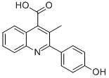 2-(4-HYDROXYPHENYL)-3-METHYL-4-QUINOLINECARBOXYLIC ACID