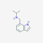 1H-Indole-5-carboxamide, N-[(1-ethyl-3-pyrrolidinyl)methyl]-2,3-dihydro-