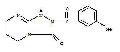 2-[(3-methylphenyl)carbonyl]-1,5,6,7-tetrahydro[1,2,4]triazolo[4,3-a]pyrimidin-3(2H)-one