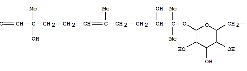 beta-D-glucopyranoside, (2S,5E)-2,9-dihydroxy-1,1,5,9-tetramethyl-5,10-undecadien-1-yl