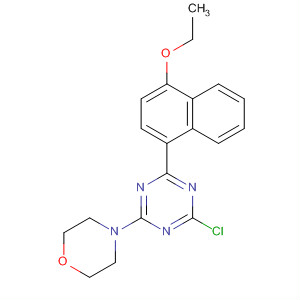 1,3,5-Triazine, 2-chloro-4-(4-ethoxy-1-naphthalenyl)-6-(4-morpholinyl)-