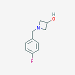 1-[(4-Fluorophenyl)methyl]-3-azetidinol