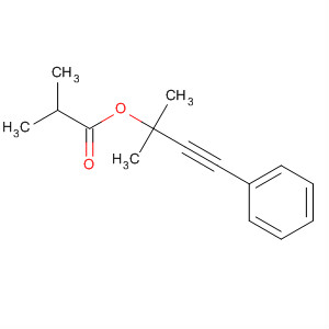 Propanoic acid, 2-methyl-, 1,1-dimethyl-3-phenyl-2-propynyl ester
