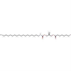 Heptanoic acid, 7-bromo-,2-[[[(octadecylamino)carbonyl]oxy]methyl]-2-propenyl ester