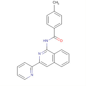 Benzamide, 4-methyl-N-[3-(2-pyridinyl)-1-isoquinolinyl]-
