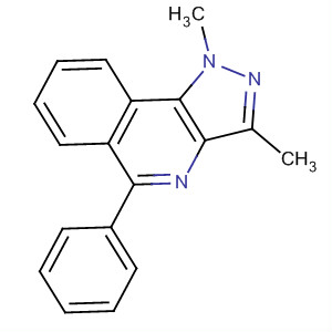 1H-Pyrazolo[4,3-c]isoquinoline, 1,3-dimethyl-5-phenyl-