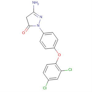3H-Pyrazol-3-one,5-amino-2-[4-(2,4-dichlorophenoxy)phenyl]-2,4-dihydro-