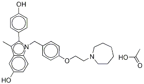 1-[[4-[2-(Hexahydro-1H-azepin-1-yl)(ethoxy-d4)]phenyl]Methyl]-2-(4-hydroxyphenyl)-3-Methyl-