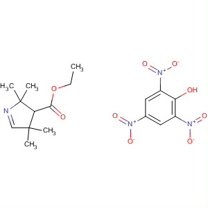 2H-Pyrrole-3-carboxylic acid, 3,4-dihydro-2,2,4,4-tetramethyl-, ethylester, compd. with 2,4,6-trinitrophenol (1:1)