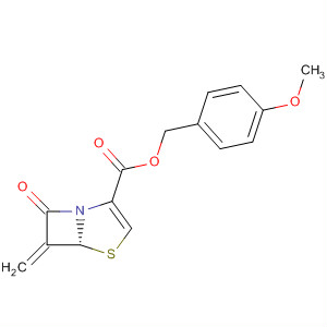 4-Thia-1-azabicyclo[3.2.0]hept-2-ene-2-carboxylic acid,6-methylene-7-oxo-, (4-methoxyphenyl)methyl ester, (R)-