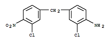 2-chloro-4-(3-chloro-4-nitrobenzyl)aniline