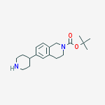 Tert-butyl 6-piperidin-4-yl-3,4-dihydro-1h-isoquinoline-2-carboxylate