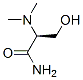 PROPANAMIDE,2-(DIMETHYLAMINO)-3-HYDROXY-,(S)-