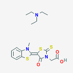 2-THIOXO-,COMPD.WITHN,N-DIETHYLETHANAMINE