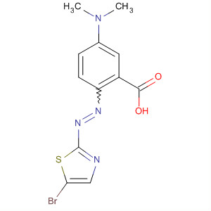 Benzoic acid, 2-[(5-bromo-2-thiazolyl)azo]-5-(dimethylamino)-