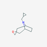 8-(CYCLOPROPYLMETHYL)SPIRO[8-AZABICYCLO[3.2.1]OCTANE-3,2'-OXIRANE]