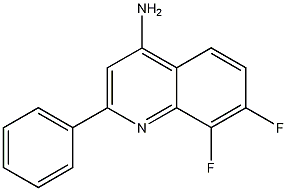 4-Amino-7,8-difluoro-2-phenylquinoline
