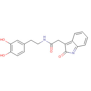 1H-Indole-3-acetamide, N-[2-(3,4-dihydroxyphenyl)ethyl]-a-oxo-