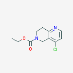 ethyl 4-chloro-7,8-dihydro-1,6-naphthyridine-6(5H)-carboxylate