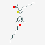 5-(3,5-dimethyl-4-octoxyphenyl)-3-hexylthiophene-2-carbaldehyde