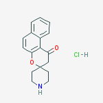 Spiro[2h-benzo[f]chromene-3,4'-piperidine]-1-one Hydrochloride