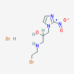 1-[(2-bromoethyl)amino]-3-(2-nitro-1h-imidazol-1-yl)-2-propanol H Ydrobromide (1:1)