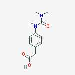 2-(4-{[(dimethylamino)carbonyl]amino}phenyl)acetic acid