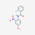 benzamide, N-(4-methoxy-2-nitrophenyl)-2-methyl-