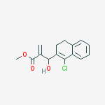 Methyl 2-[(1-chloro-3,4-dihydronaphthalen-2-yl)-hydroxymethyl]prop-2-enoate