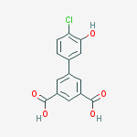5-(4-chloro-3-hydroxyphenyl)benzene-1,3-dicarboxylic Acid