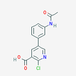 5-(3-acetamidophenyl)-2-chloropyridine-3-carboxylic Acid