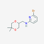 6-bromo-N-((5,5-dimethyl-1,4-dioxan-2-yl)methyl)pyridin-2-amine