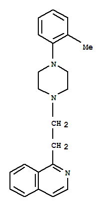 1-{2-[4-(2-methylphenyl)piperazin-1-yl]ethyl}isoquinoline