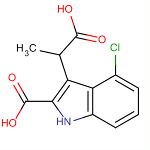 1H-Indole-3-propanoic acid, 2-carboxy-4-chloro-
