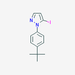 1-(4-tert-butylphenyl)-5-iodopyrazole
