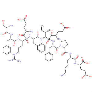L-Glutamic acid,L-seryl-L-phenylalanyl-L-a-glutamyl-L-arginyl-L-phenylalanyl-L-a-glutamyl-L-isoleucyl-L-phenylalanyl-L-prolyl-L-lysyl-