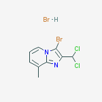 3-bromo-2-(dichloromethyl)-8-methylimidazo[1,2-a]pyridine,hydrobromide